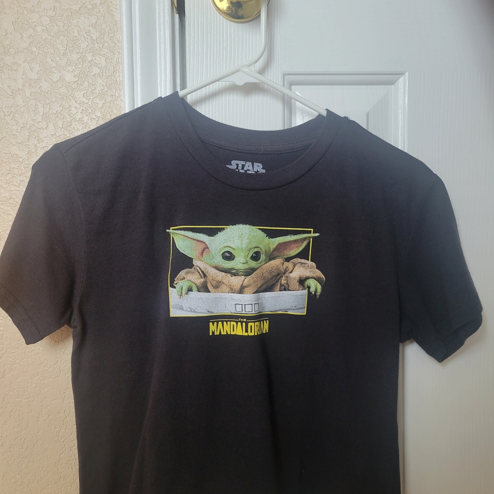 MAD Engine Black Mandalorian Crop Top